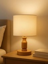 Modern Table Lamp for Bedroom & Living Room | Bedside Night Lamp | Decorative Desk Lamp | Home Lighting Lamp