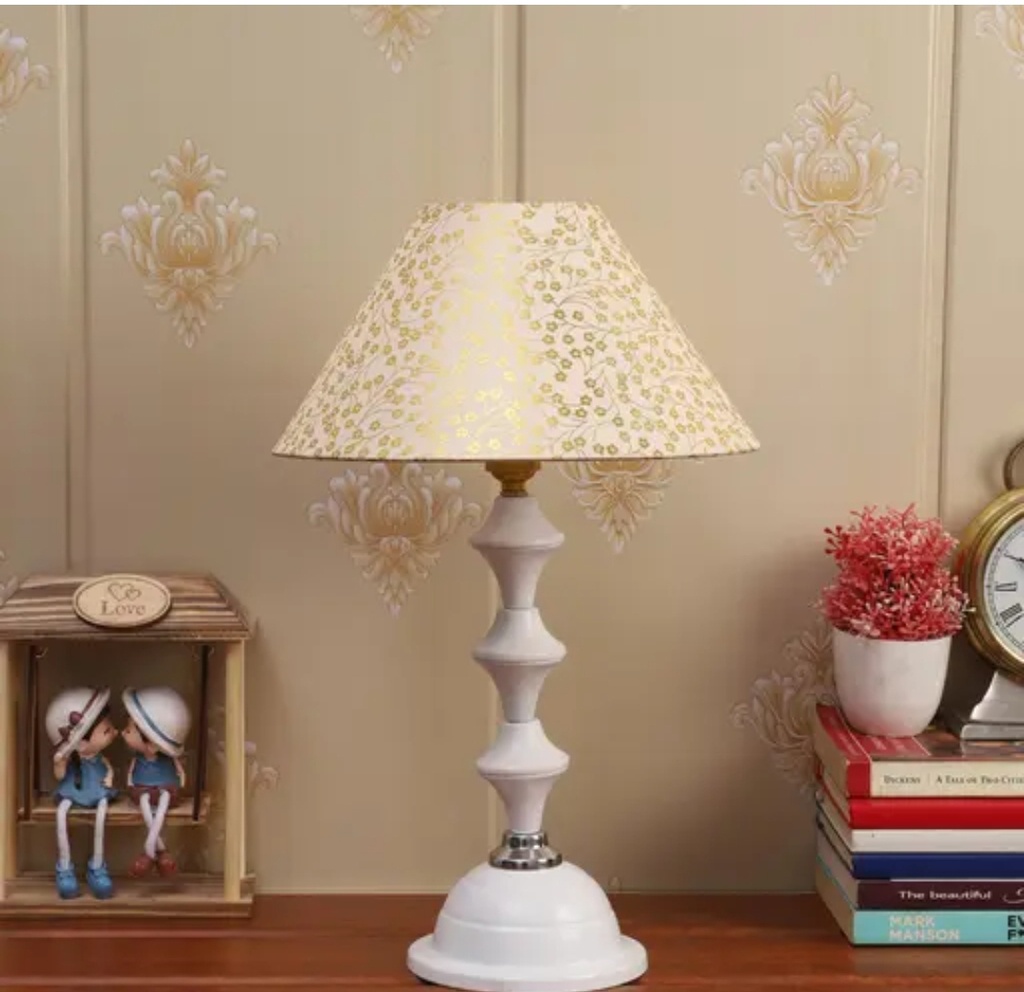 Modern Table Lamp for Bedroom & Living Room | Bedside Night Lamp | Decorative Desk Lamp | Home Lighting Lamp